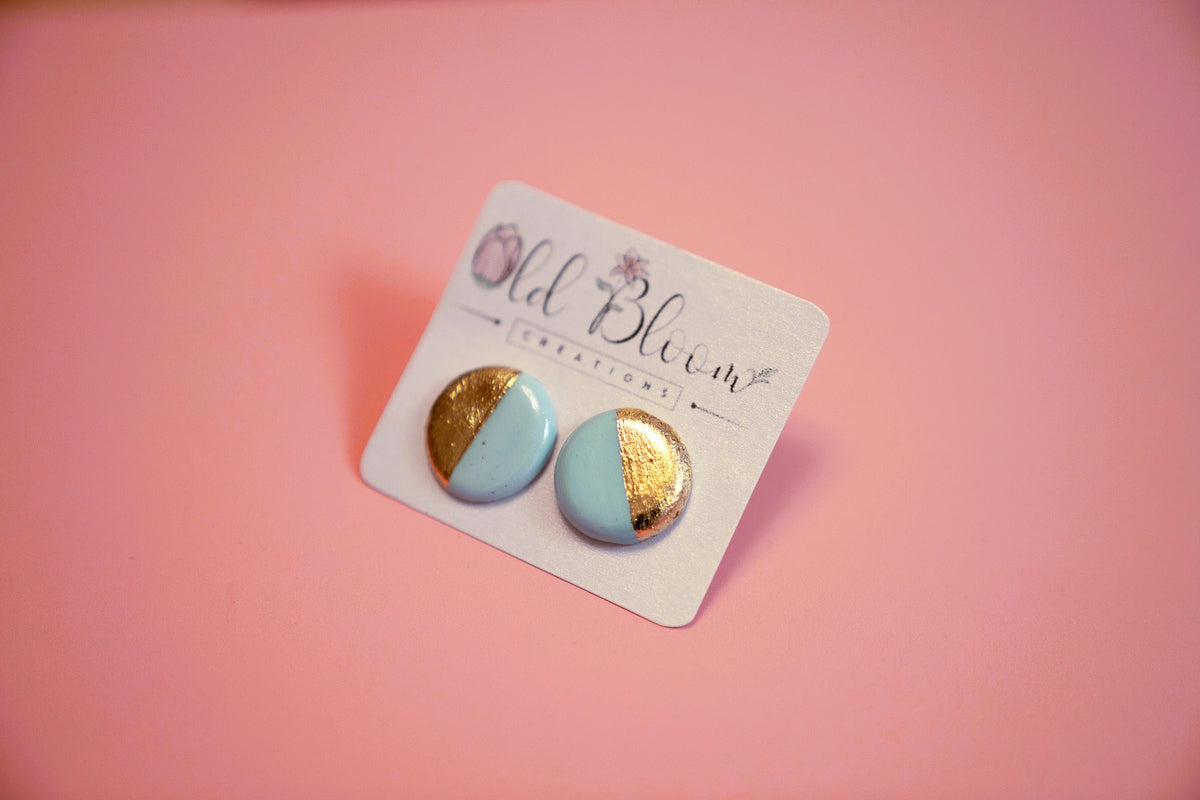 Cercei Golden Bloom – Sky Blue
